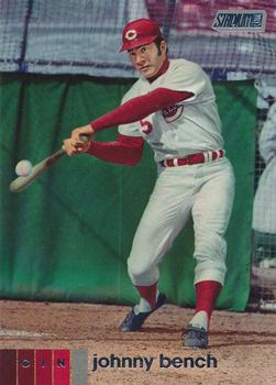 2020 Topps Stadium #277 Johnny Bench Cincinnati Reds