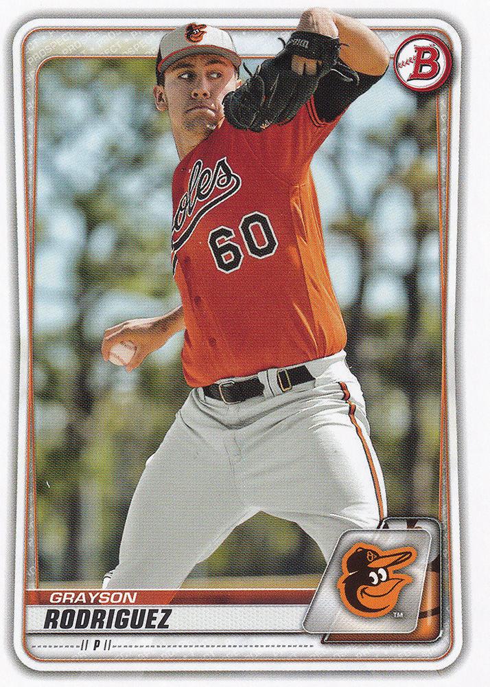 2020 Bowman Prospects Baseball  Cards #BP2-BP74 - Choose Yours