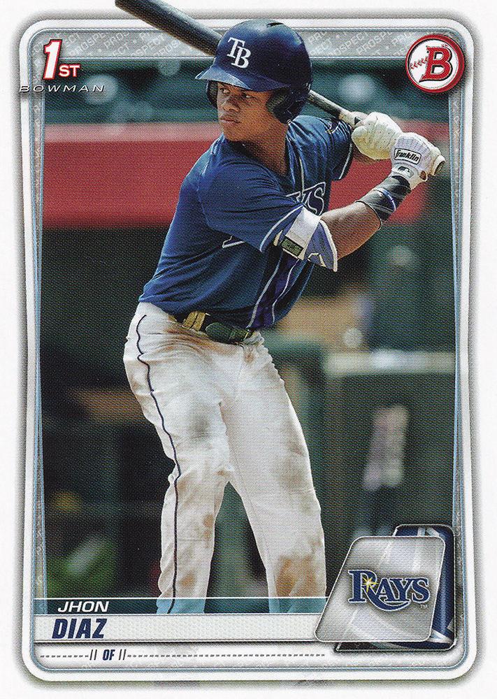 2020 Bowman Prospects Baseball  Cards #BP2-BP74 - Choose Yours
