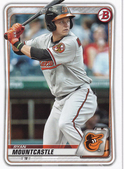 2020 Bowman Prospects Baseball  Cards #BP2-BP74 - Choose Yours