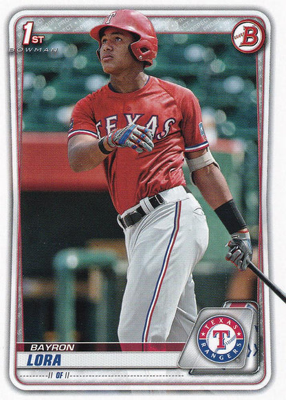 2020 Bowman Prospects Baseball  Cards #BP2-BP74 - Choose Yours