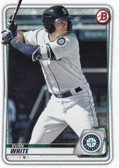 2020 Bowman Prospects Baseball  Cards #BP2-BP74 - Choose Yours