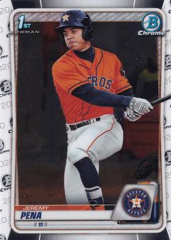 2020 BOWMAN CHROME JEREMY PENA RC #BCP-61 ASTROS 1ST