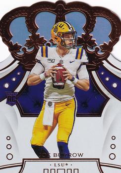 2020 Panini Chronicles Crown Royale Draft Picks Die Joe Burrow LSU Tigers