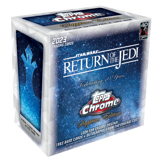 2023 Topps Chrome Star Wars Return Of The Jedi Hobby Box