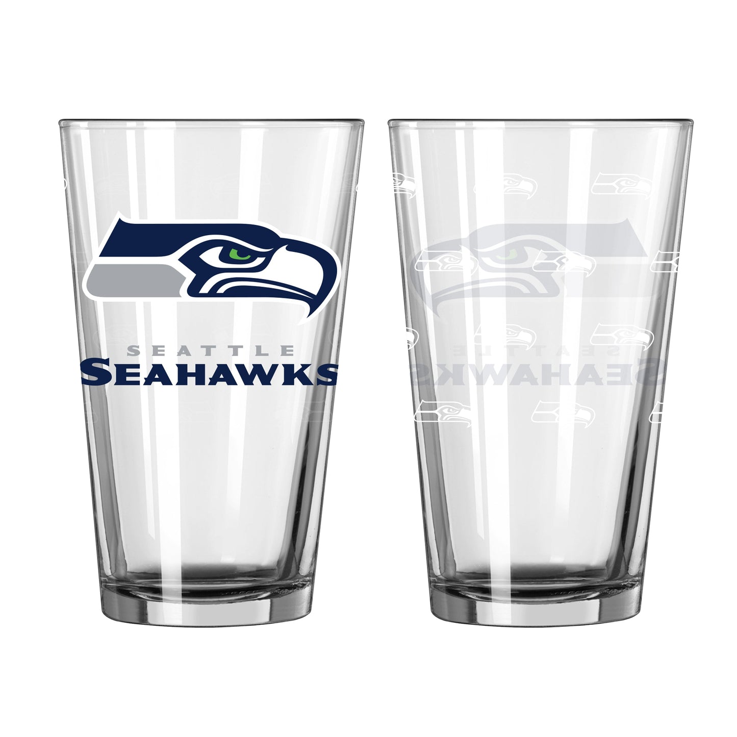 NFL Teams 16 oz Pint Glass - Assorted Team & Style Choose your