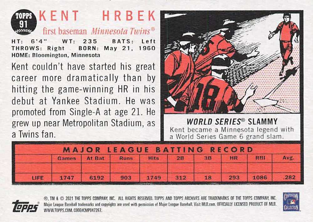 2021 Topps Archives Baseball #1-300 - Choose Yours