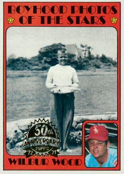 2021 Topps Heritage 50th Anniversary Buybacks #342 Wilbur Wood BP Chicago White Sox