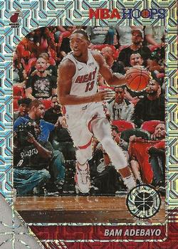 2019-22 Hoops Premium Stock Bam Adebayo Silver Mojo Prizm #95 Miami Heat