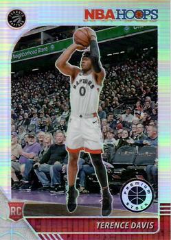 2019-20 Hoops Premium Stock Terence Davis II Rookie Silver Prizm #257 Toronto Raptors