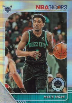 2019-20 Hoops Premium Stock Malik Monk Silver Prizm #264 Charlotte Hornets