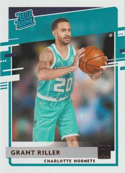 2020-21 Panini Donruss Rated Rookies Grant Riller #250 Charlotte Hornets
