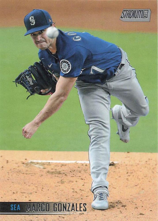 2021 Stadium Club #126 - Marco Gonzales - Seattle Mariners