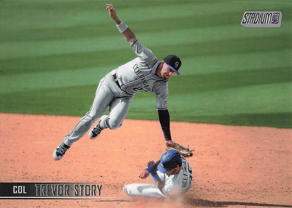 2021 Stadium Club #260 - Trevor Story - Colorado Rockies