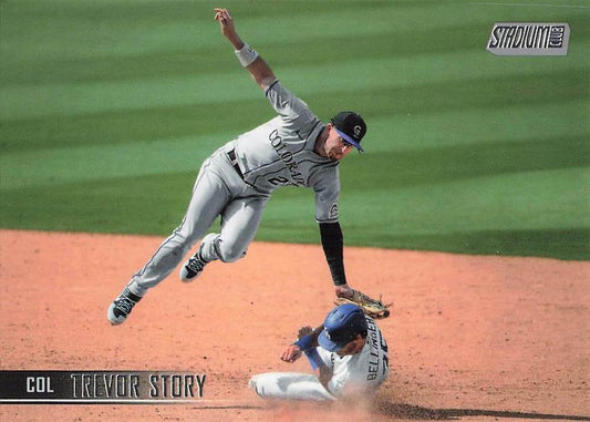 2021 Stadium Club #260 - Trevor Story - Colorado Rockies
