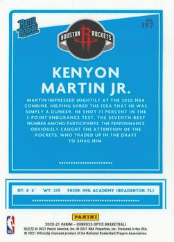 2020-21 Donruss Optic Pulsar Rated Rookies Kenyon Martin Jr. #197 Houston Rockets