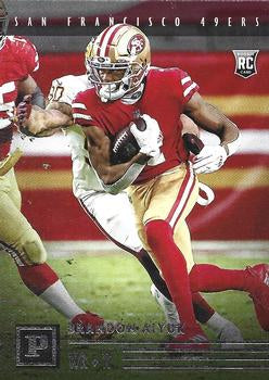 2020 Panini Chronicles Brandon Aiyuk ROOKIE RC #PA-17 San Francisco 49ers