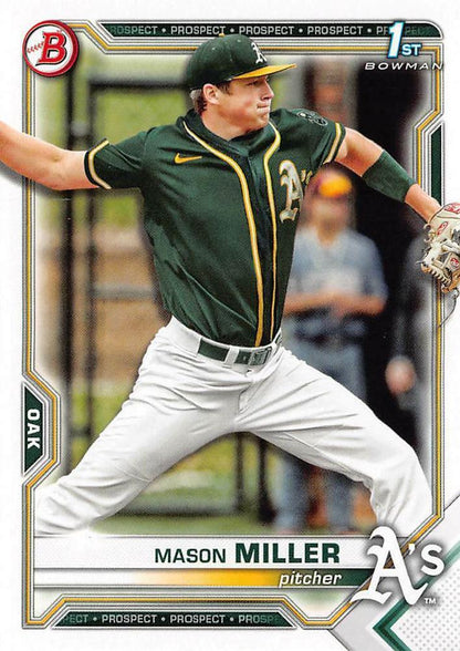 2021 Bowman Draft Baseball Cards #BD1-50 Choose Yours