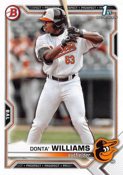 2021 Bowman Draft Baseball Cards #BD1-50 Choose Yours