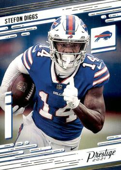 Stefon Diggs #14 Xtra Points Diamond Parallel2021 Panini Prestige