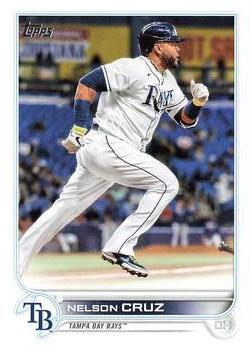 2022 Topps Nelson Cruz #TB-15 Tampa Bay Rays