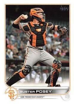 2022 Topps Buster Posey #209 San Francisco Giants