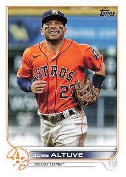 2022 Topps Jose Altuve #HOU-1 Houston Astros