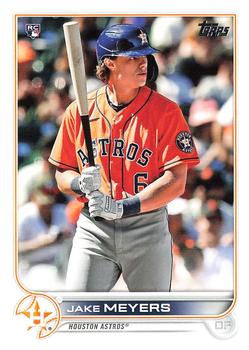2022 Topps Jake Meyers #HOU-15 Houston Astros