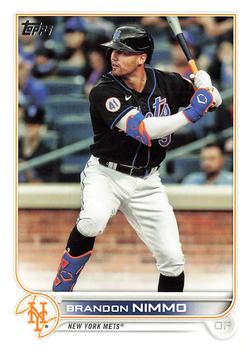 2022 Topps Brandon Nimmo #344 New York Mets
