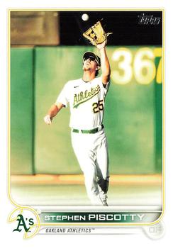 2022 Topps Stephen Piscotty #349 Oakland Athletics