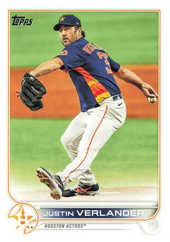 2022 Topps Justin Verlander #HOU-8 Houston Astros