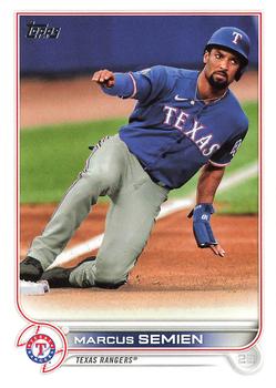 2022 Topps Marcus Semien #429 Texas Rangers