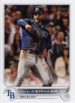 2022 Topps Kevin Kiermaier #454 Tampa Bay Rays