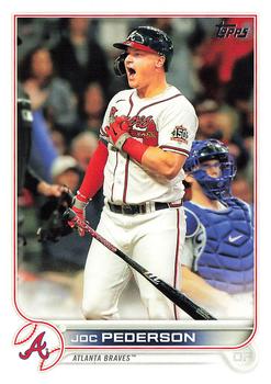 2022 Topps Joc Pederson #528 Atlanta Braves