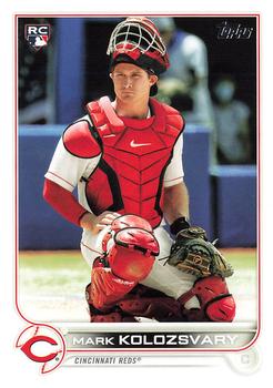 2022 Topps Mark Kolozsvary RC #536 Cincinnati Reds