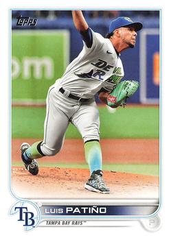 2022 Topps Luis Patino #TB-12 Tampa Bay Rays