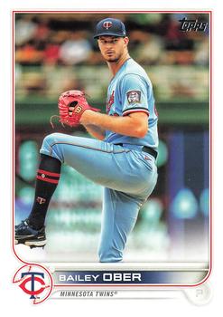 2022 Topps Bailey Ober #590 Minnesota Twins
