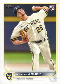 2022 Topps Chrome Aaron Ashby #80