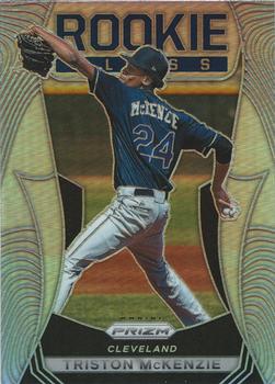 2021 Panini Prizm Triston McKenzie Rookie Class #7 Cleveland Indians