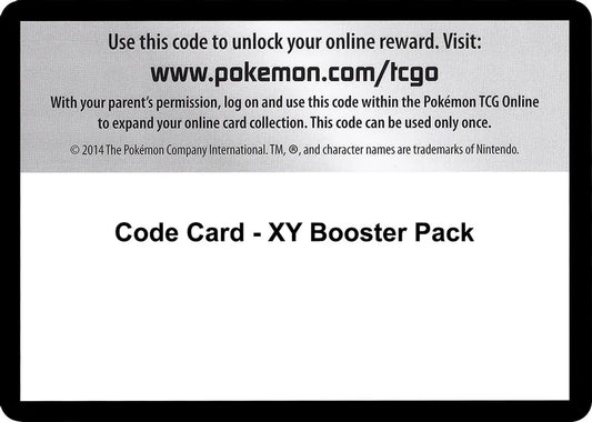 Code Card - XY Booster Pack - XY Base Set (XY)