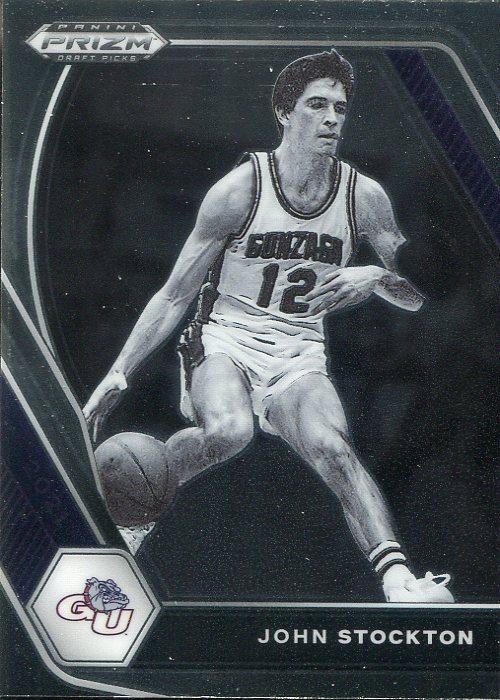 2021 Panini Prizm Draft Pick #87 John Stockton - Gonzaga Bulldogs