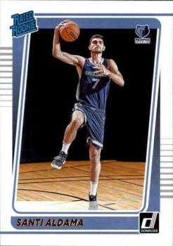 2021-22 Panini Donruss Rated Rookie Santi Aldama RC #226 Memphis Grizzlies
