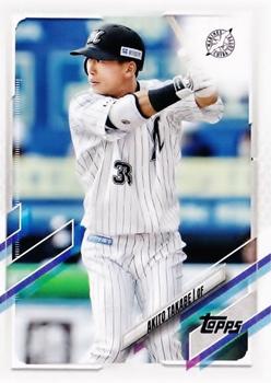 2021 Topps NPB #194 Akito Takabe - Chiba Lotte Marines