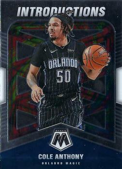 2020-21 Panini Mosaic Introductions Cole Anthony #7 Rookie RC