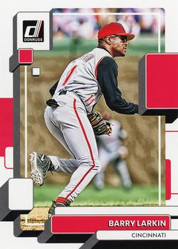 2022 Panini Donruss Barry Larkin Base #87 Cincinnati Reds
