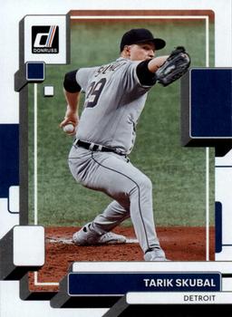 2022 Panini Donruss Tarik Skubal Base #92 Detroit Tigers