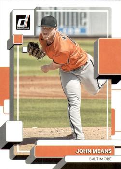 2022 Panini Donruss John Means #128 Baltimore Orioles