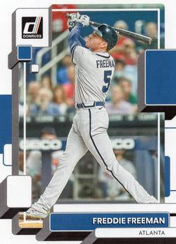 2022 Panini Donruss Freddie Freeman #129 Atlanta Braves