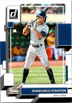 2022 Panini Donruss Giancarlo Stanton #141 New York Yankees