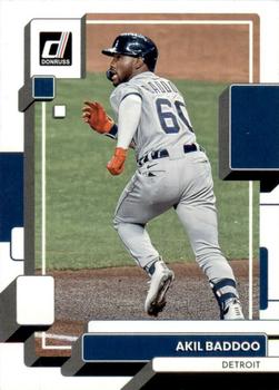 2022 Panini Donruss Akil Baddoo #161 Detroit Tigers